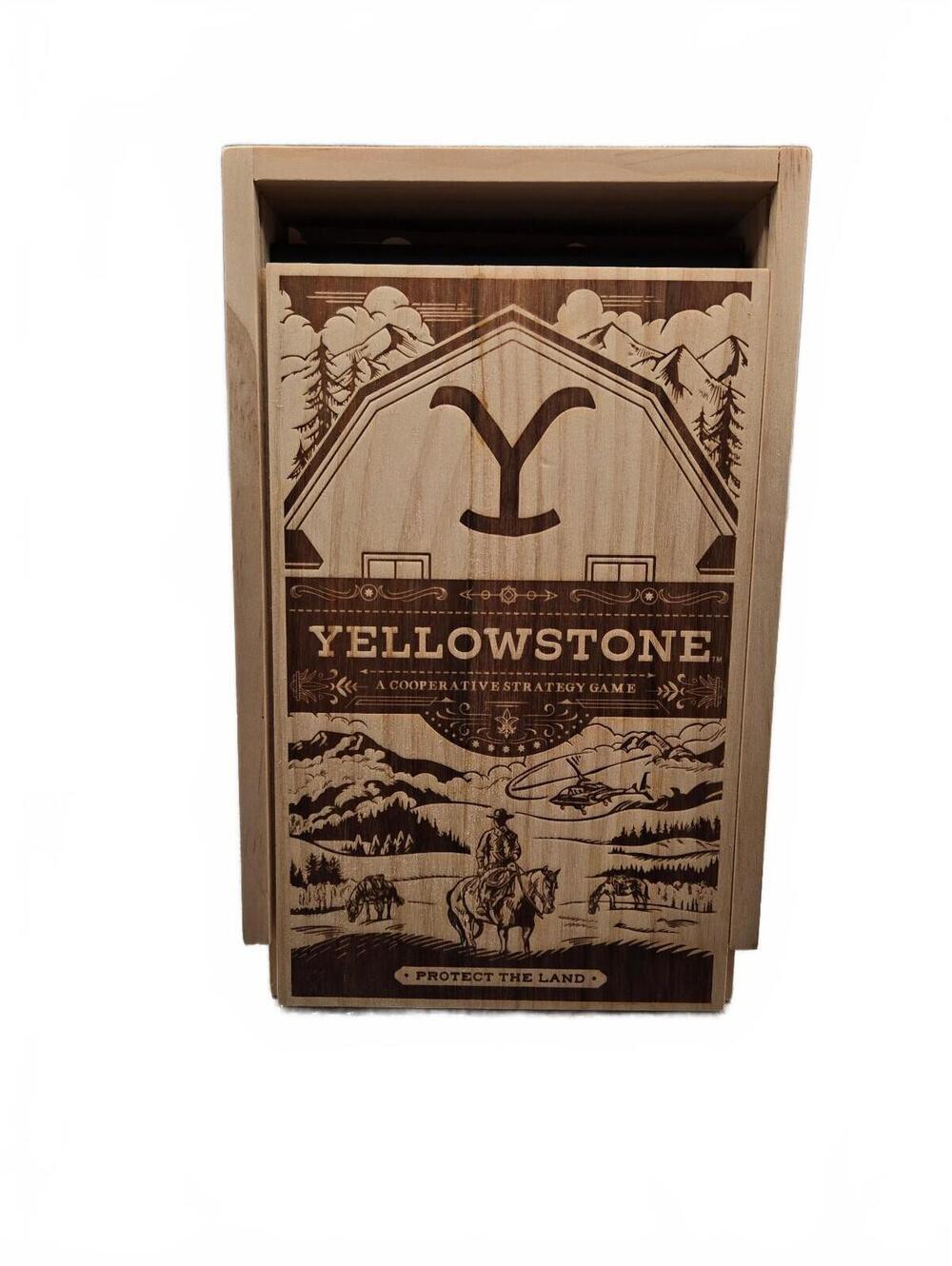 Yellowstone Board Game - Cooperative Strategy Game for 2-5 Players, Ages 14+